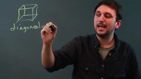 How to Find the Volume of a Cube When Given a Diagonal