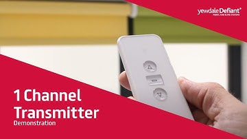 Hand held transmitter - Single channel - Support Video