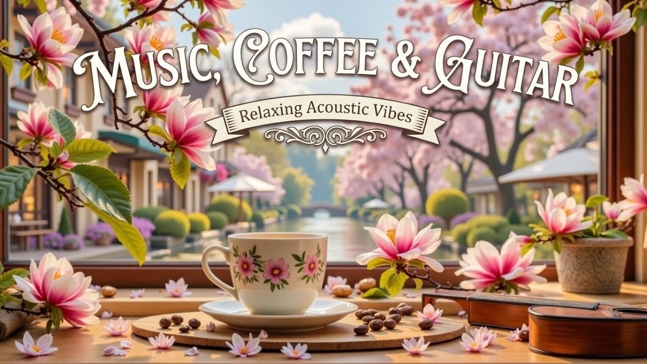 Весенняя утренняя музыка - Гитарные мелодии для спокойного дня в саду
