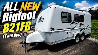ALL NEW (Twin Bed) Bigfoot B21FB / Great Roomy Layout