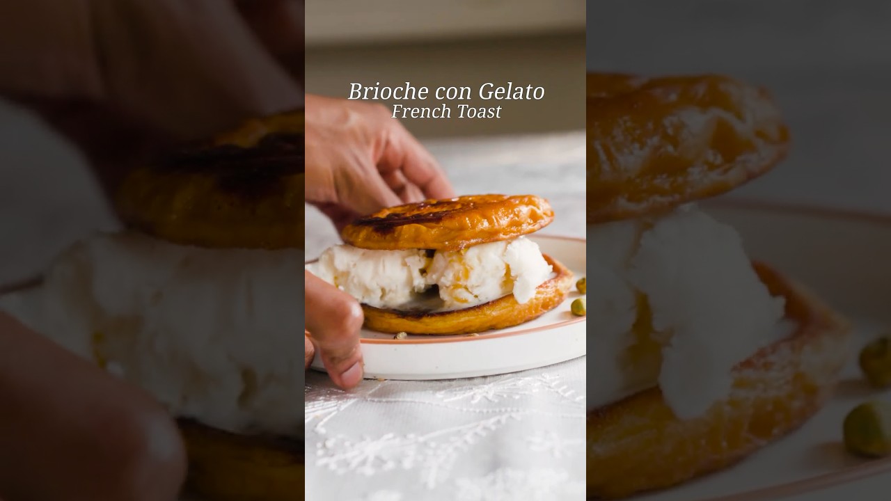 Brioche con Gelato French Toast 