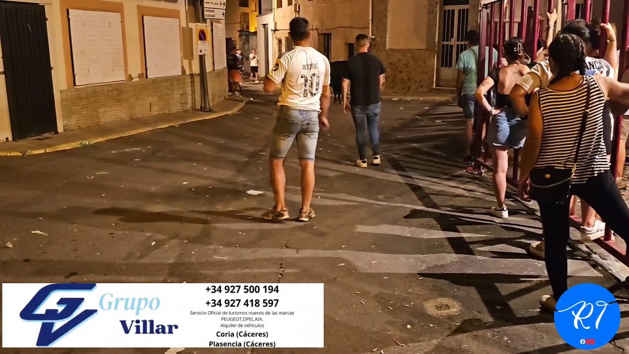 Torrejoncillo  Encierro y Toro de madrugada urcola 15/08/ 2025