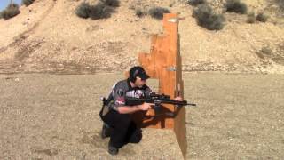 Proper Barricade Kneeling Position