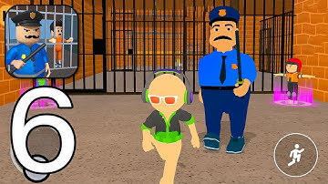 Runner Obby Prison Escape - Gameplay Walkthrough Part 6 - Obby Escape New Update (Android, iOS)