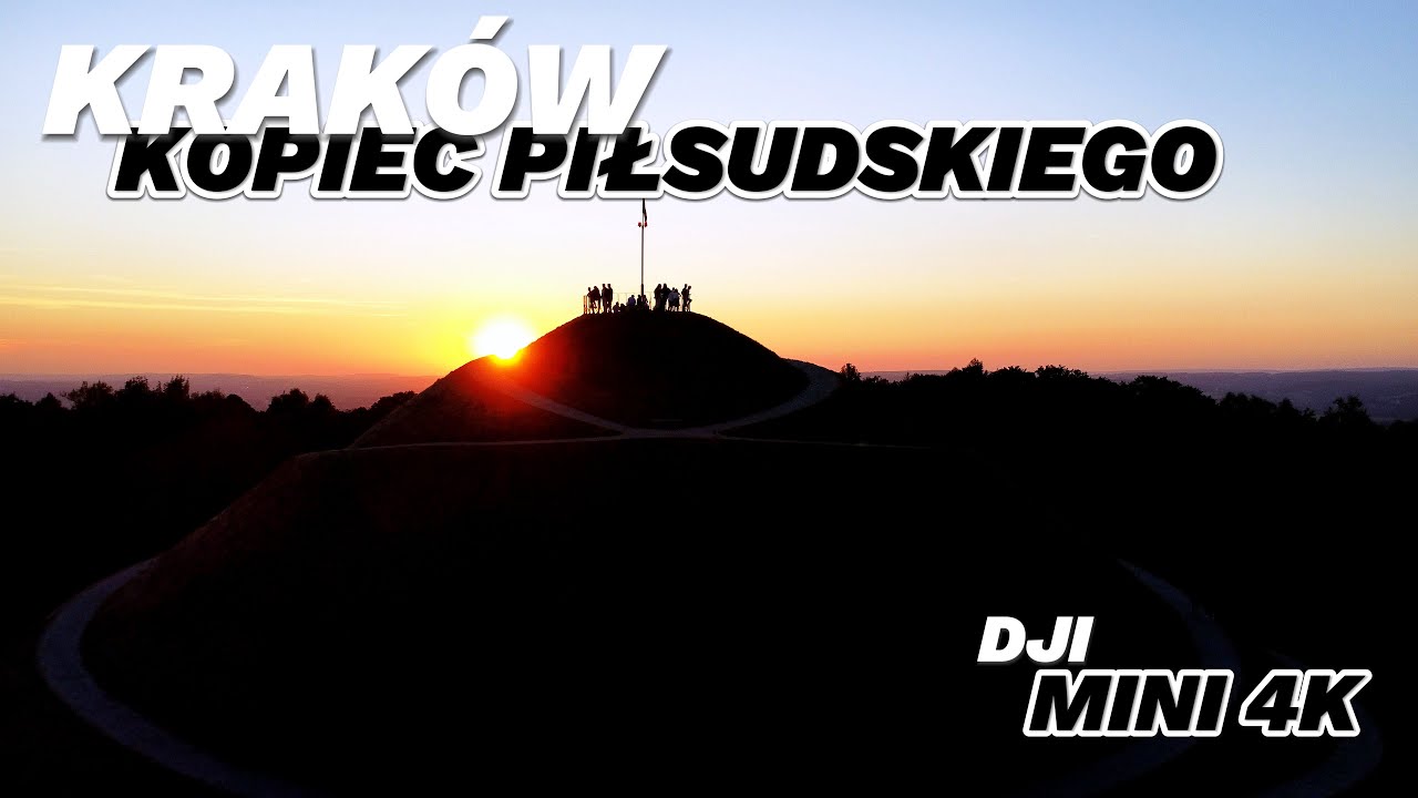 Kopiec Niepodległości Piłsudskiego z Drona i GoPro