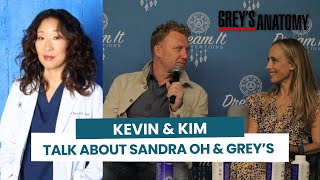 Kevin McKidd & Kim Raver talk about playing with Sandra Oh and their couple in Grey's Anatomy