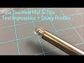 Fuse Tool Heat Mat & Tips First Impressions + How to Make a Stamp Storage Pocket