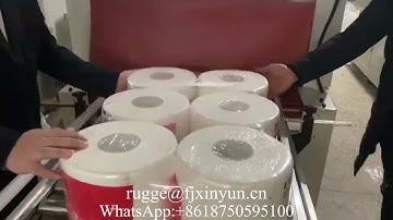 Low price automatic multi rolls maxi roll shrink packing machine