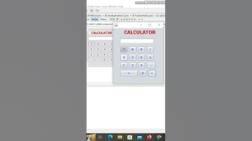 Calculator in java | java netbeans | java Programming | GUI Form in Java |