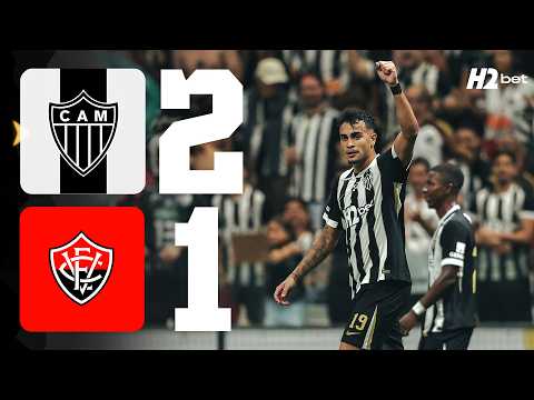 GALO 2x1 VITÓRIA: GOLS de THIAGO BORBAS e REINIER | MELHORES MOMENTOS