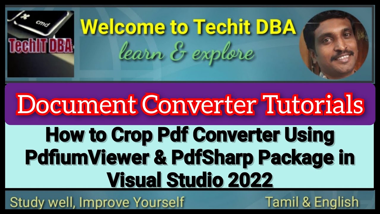 PART 24 How to Crop Pdf Converter Using PdfiumViewer & PdfSharp Package ...