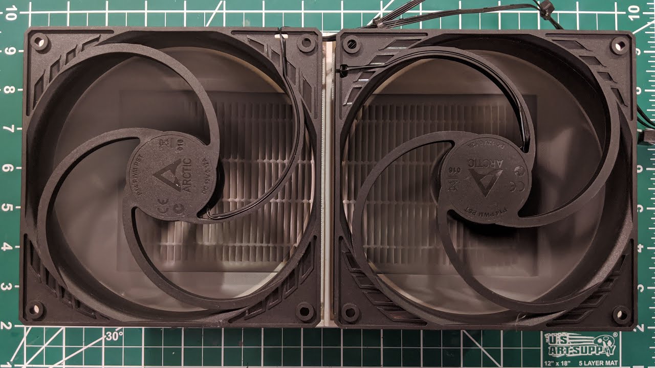 DIY 3D printed Hepa air purifier YouTube