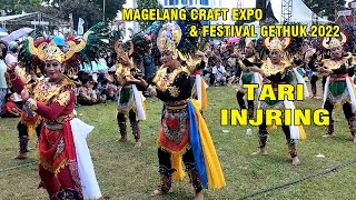 Download Lagu TARI INJRING - KAMPUNG CANGUK - MAGELANG CRAFT EXPO DAN FESTIVAL GETHUK 2022 MP3