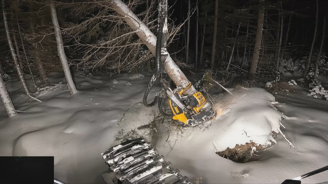 Perjantai illan tuulenkaatojen etsintä seikkailu VR14. Ponsse Scorpion K H7 AC FC