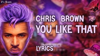 Chris Brown - You Like That (Lyrics)