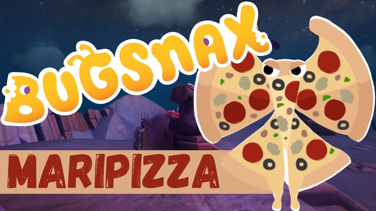 BUGSNAX Maripizza, capturamos a fatia de pizza voadora PTBR 23