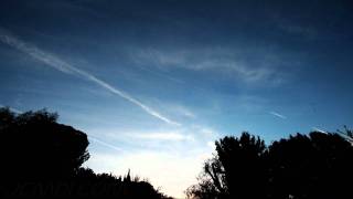 Canon 5D Cirrus Sunset light fade-shutter compensation test HD V09103