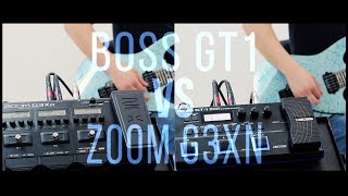 The Best Guitar Amp Modeler with 200$ Budget? (Zoom G3Xn vs Boss GT1) chords