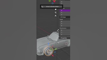 How to Rig tyres in blender in 1 minute #blenderguru #blenderforbegginer #blender