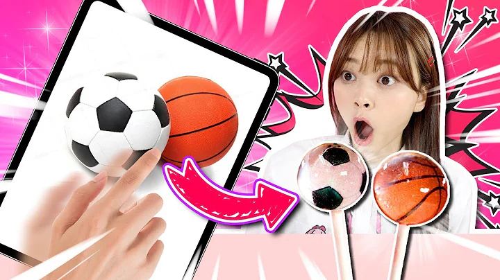 A magic candy from the ipad! | Xiaoling toys