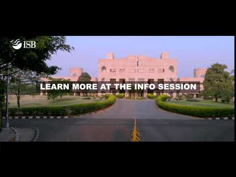 ISB PGP Info Session