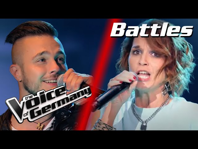 Aerosmith - Walk This Way (Sebastian vs. Nadja) | Battles | The Voice of Germany 2021 class=