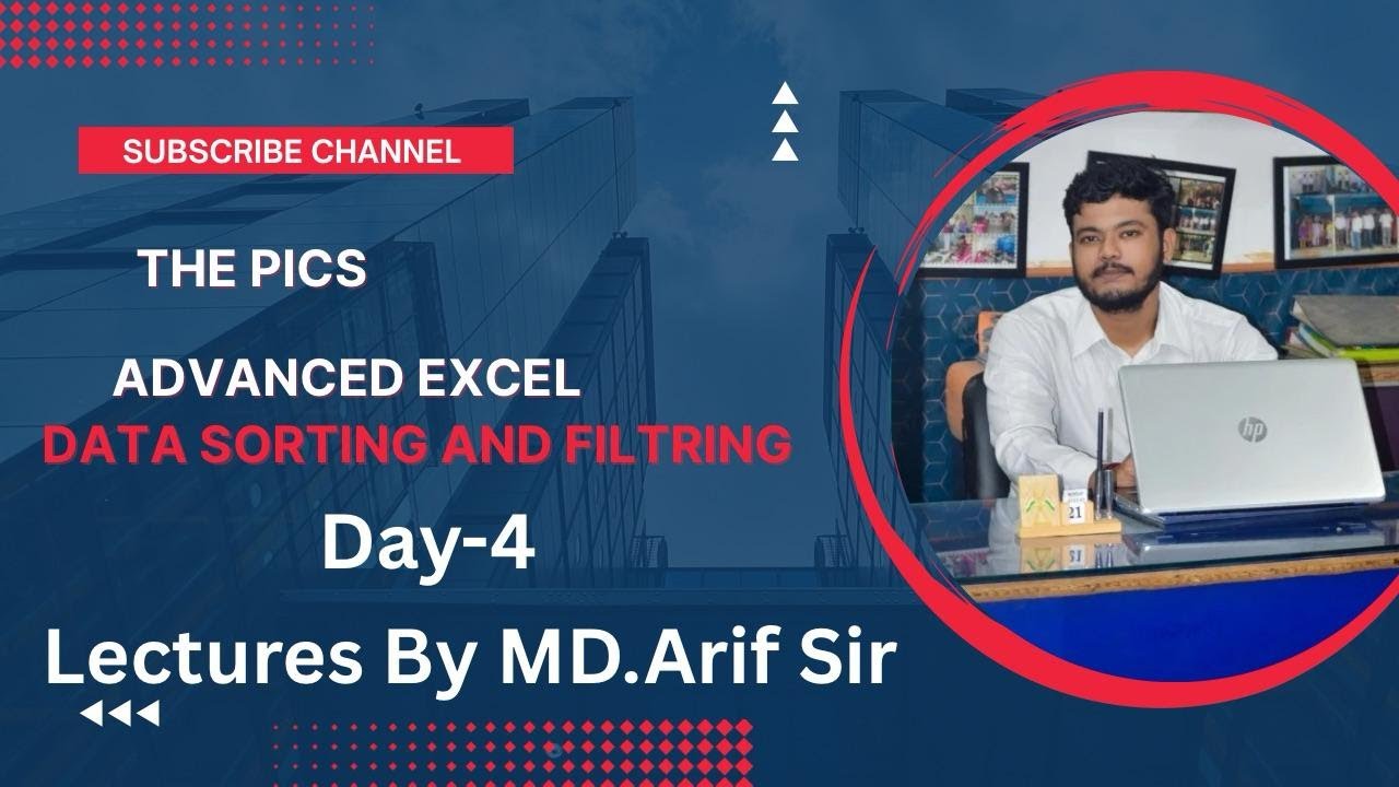 Advanced Excel Day 4: Data Sorting & Filtering - YouTube