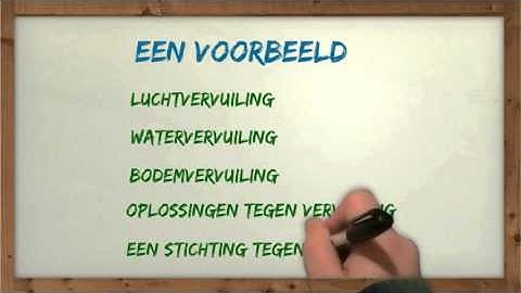 Hoofdgedachte en onderwerp