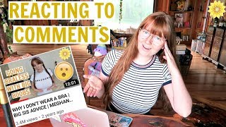 REACTING TO COMMENTS ON MY MOST VIEWED VIDEO