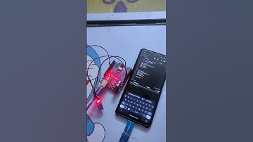 Serial monitor on Arduino droid app || Arduino project #experiment #arduinodiy #diy #ai