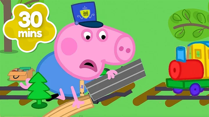 George Fixes a Train Track! 🚂 | Peppa Pig Tales 2025 Full Episodes | 30 Minutes