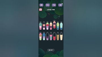 water sort puzzle -sort color puzzle game level 406