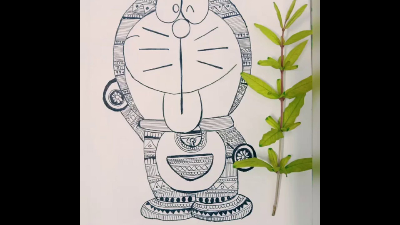 Doodle Art Doraemon