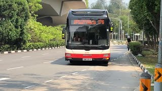 SMRT MAN NL323F A22 Euro 5 - SMB215H on Route/Service 176