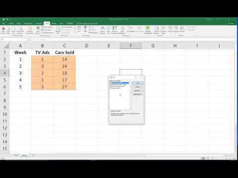 ვიდეო: როგორ აანალიზებთ მონაცემებს Excel 2016-ში?