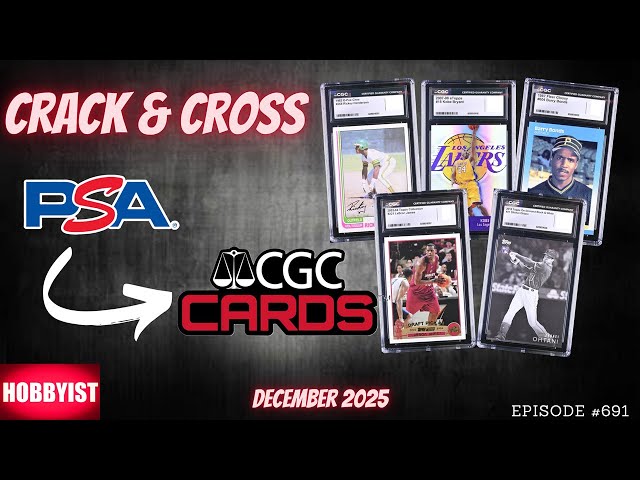 CGC Cards Grade Reveal (Crack and Cross PSA to CGC)