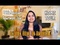 My 1 bhk apartment tour in atlanta usa how i used my diys in home       