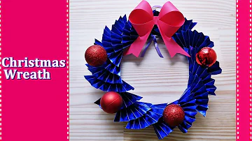 折り紙 クリスマスリース 作り方 おしゃれで簡単な立体 Diy Christmas Wreath Origami Paper Craft Easy Tutorial Mp3