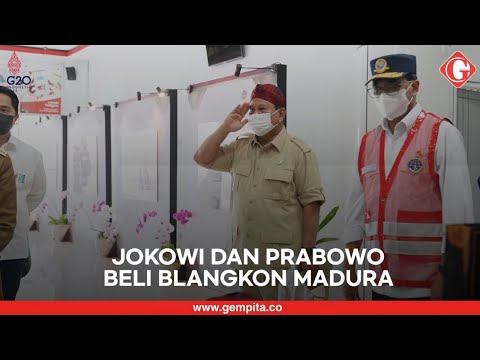 Presiden Jokowi Belanja Bareng Menhan Prabowo
