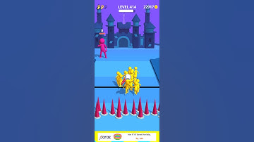 Join Clash 3D Lv 414_ Gameplay walkthrough.ios/Android #Shorts