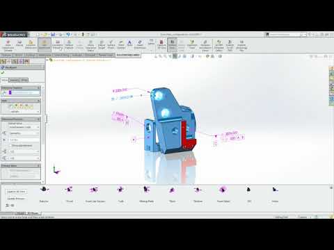 SolidWorks MBD (Model Based Definition) First Look 3ds