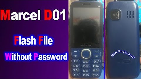 Marcel D01 Flash File without password