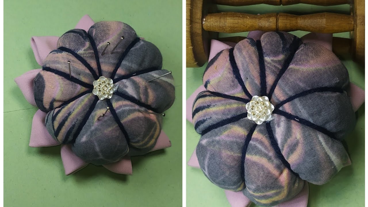 How to make Pincushion. Easy Pincushion Patterns/my sewing secrets