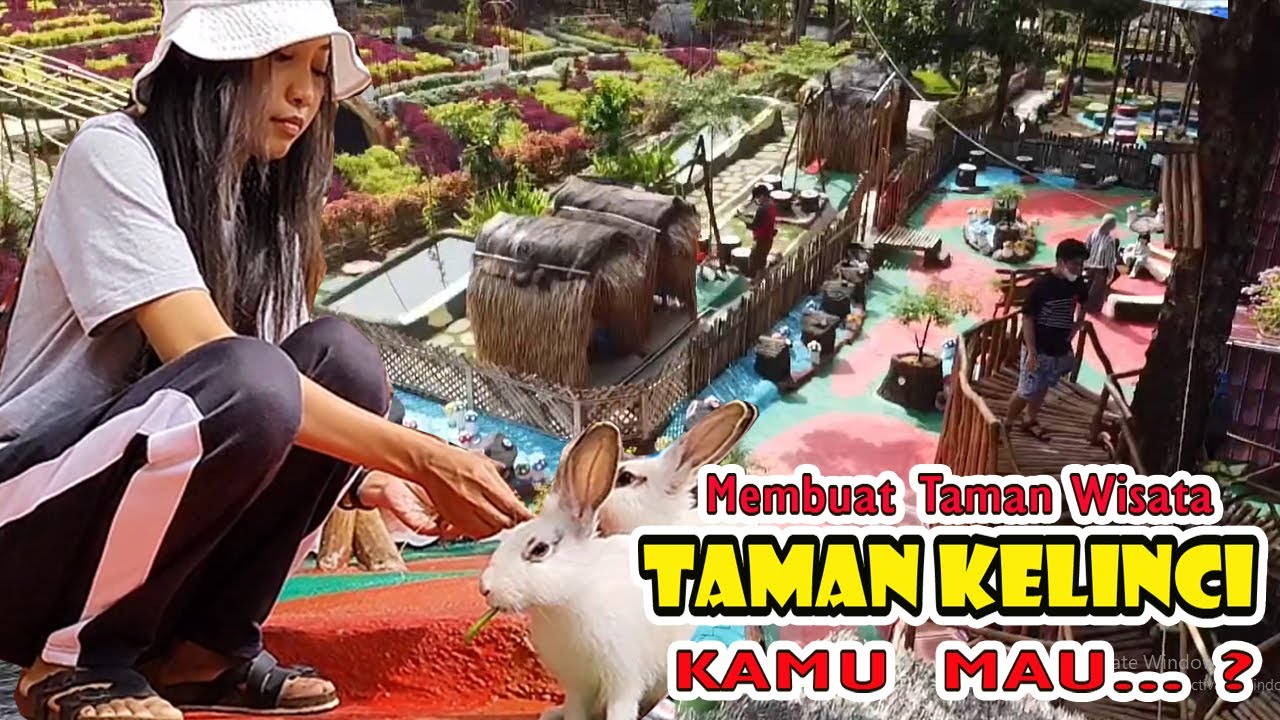 CARA MEMBUAT TAMAN KELINCI, HUBUNGI KAMI YA...