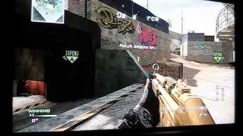 MW3 Wii Dome MP5 Gold Gameplay by MedzZ
