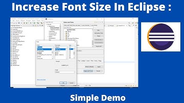 How to Change Font Size in Eclipse || Increase or Decrease Font Size in Eclipse.