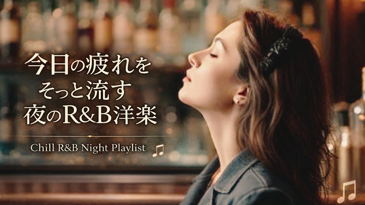 今日の疲れをそっと流す夜のR&B洋楽｜深くほどけるリラックスチルBGM – Let The Day Fade Away | Relaxing R&B Night Chill Playlist