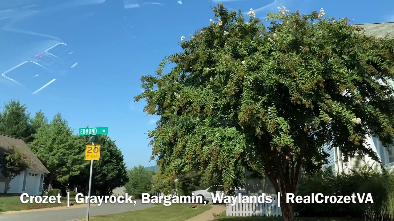 Crozet Neighborhoods Grayrock, Bargamin, Waylands YouTube