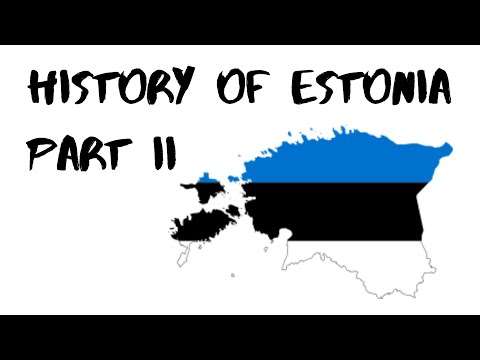 History of Estonians from 1700s to 1920s PART II