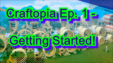 Craftopia | Ep. 1 | Building a Colony Base in a New Universe Farming Crafting | Craftopia Gameplay